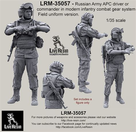 Russian Army APC Driver Or Commander in Modern Gear # 1 – Exter Company