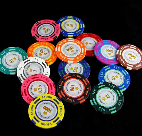 25 Texas Clay Poker Casino Game Chips Set 14g Multi Colour Poker Chips Play Chip | eBay