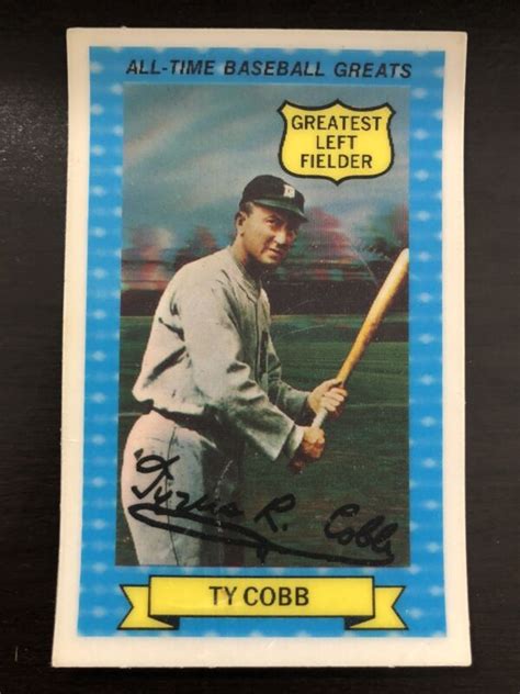 Ty Cobb Baseball Cards