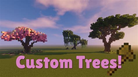 Minecraft Custom Cherry Blossom Tree