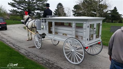 Horse Drawn Hearse | Horse Drawn Funeral Coach | Carriage Limousine Service | Hearse | Horse and ...