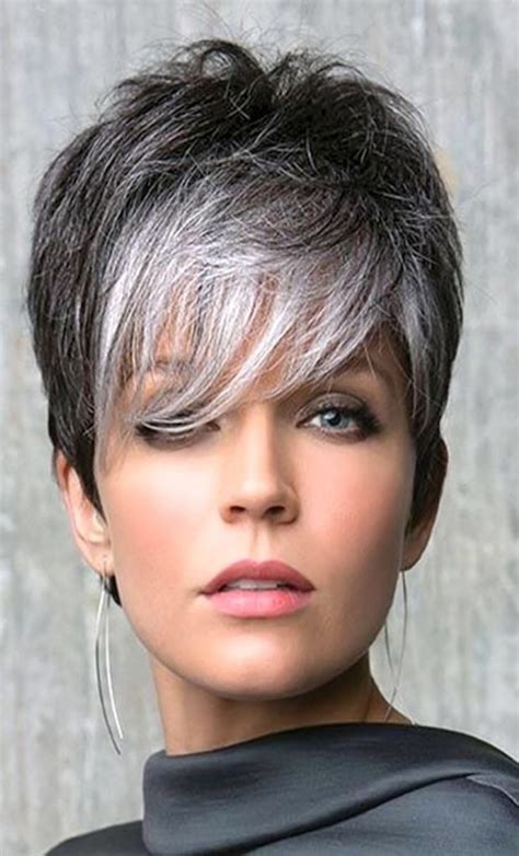 35 Modern Short Grey Hair for Trendy Girls – HairstyleCamp