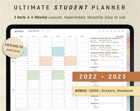 Minimalist Student Notion Template High School Notion Planner - Etsy in 2022 | Student planner ...