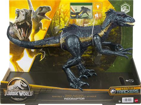 Mattel Jurassic World Fallen Kingdom Indoraptor Dinosaur Action Figure With Movable Joints ...