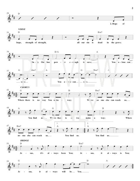 Make A Way Lead Sheet, Lyrics, & Chords | Desperation Band ...