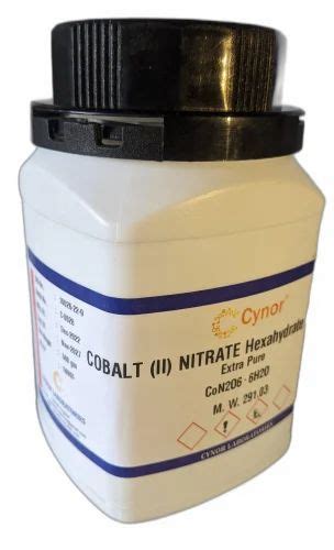 COBALT (II) NITRATE Hexahydrate 97% Extra Pure at Rs 9000/kg | Laboratory Chemical in Surat | ID ...