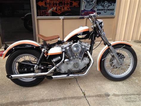 1972 Ironhead Sportster Custom Vintage Paint King Tank Fresh Engine ...