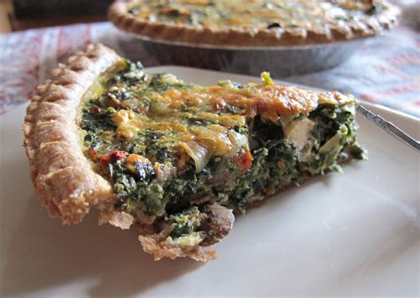 spinach mushroom quiche – Sep Cooks