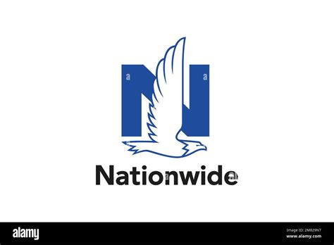 Nationwide Mutual Insurance Company, Logo, White Background Stock Photo - Alamy