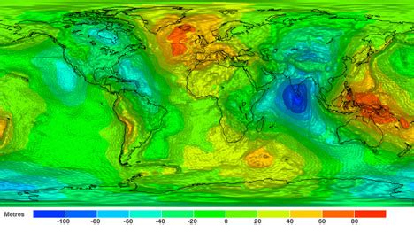 Getting Kind of Heavy: World’s First Map of Earth’s Gravity | Gadgets, Science & Technology