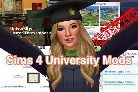 21+ Sims 4 University Mods For Better And More Challenging Gameplay