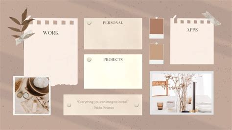 Beige aesthetic desktop wallpaper FREE! | Desktop wallpaper organizer ...