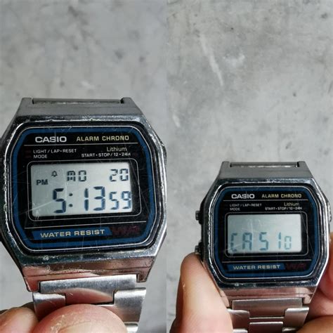 Casio A158W /Casio A168 Digital Watch (Take Both) on Carousell