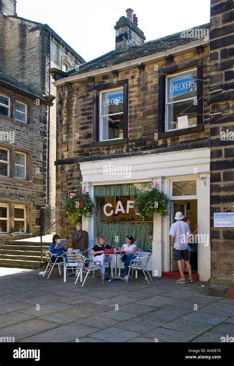 Sid's Cafe from the TV series 'Last of the Summer Wine'. Holmfirth ...