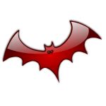 Brown long eared bat (silhouette) | Free SVG