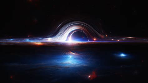 4K Ultra HD Sci-Fi Black Hole Wallpaper by Sam Krug