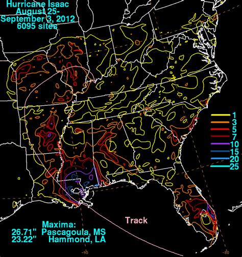 Hurricane Isaac - August 25-September 3, 2012