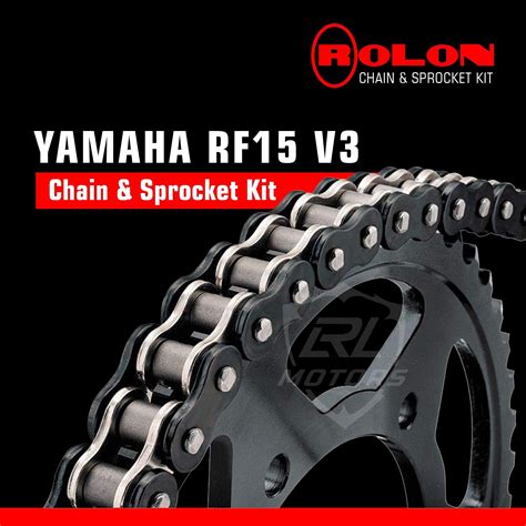 Yamaha R15 v3 Rolon Chain & Sprocket – LRL Motors