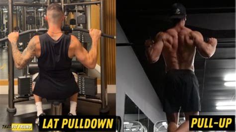 Lat Pulldown Vs Pull-Up | Differences, Muscles Worked, and Which Is Better