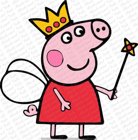 Peppa SVG File - Etsy