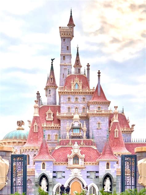 First Look at Beauty and the Beast Castle at Tokyo Disneyland | Chip and Company