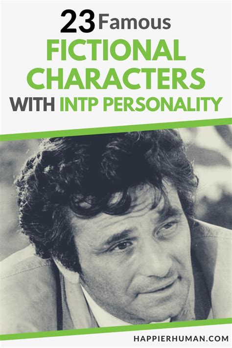 23 Famous Fictional Characters with INTP Personality - Happier Human