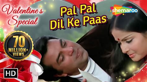 Pal Pal Dil Ke Paas (HD) | Blackmail | Dharmendra & Rakhi | Bollywood Evergreen Hits | Kishore ...