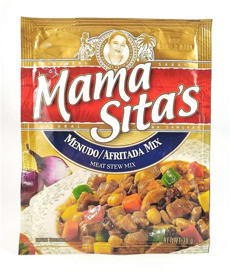 Buy Mama Sita's Menudo/Afritada Meat Stew Mix, One(1) Pack, 1.06 oz(30g) Online at desertcartUAE