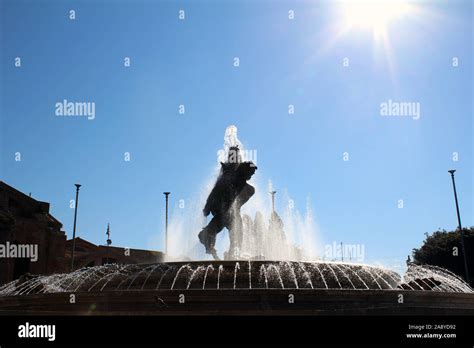 Piazza della Repubblica, Rome Stock Photo - Alamy