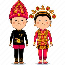 Traditional, sumatra, batak, mandailing, clothes, boy, bridal icon - Download on Iconfinder