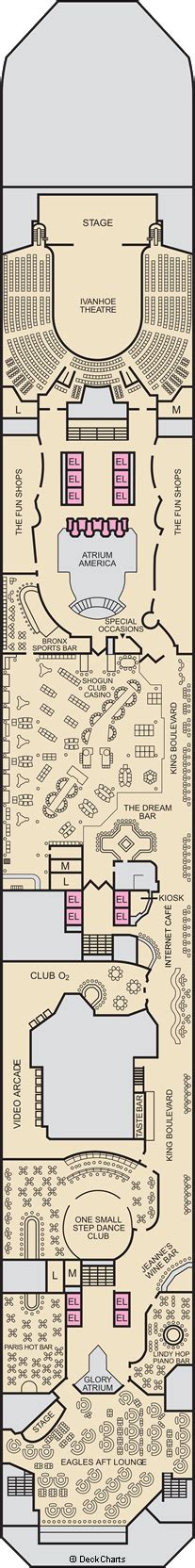 Carnival Valor Deck Plans: Ship Layout, Staterooms & Map - Cruise Critic