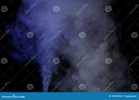 Blue water vapor stock photo. Image of scent, damp, flow - 76494504