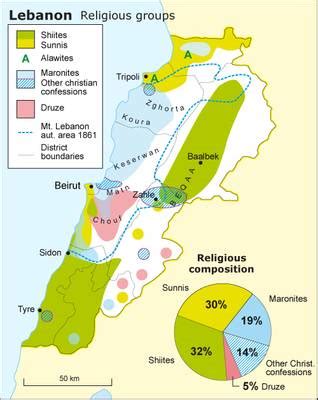 Population of Lebanon - Chronicle Fanack.com