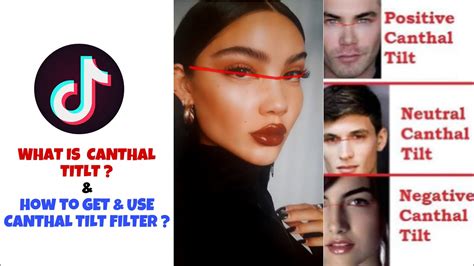 What is canthal tilt filter on tiktok | How to get & use canthal tilt ...