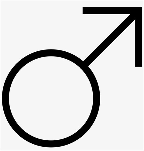 This Is A Logo That Represents The Male Gender - Gender Symbol Transparent PNG - 1600x1600 ...