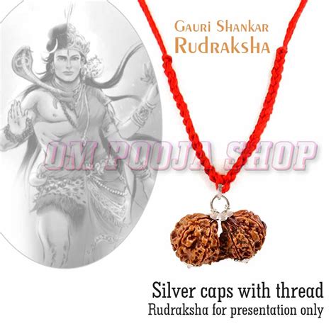 Gauri Shankar Rudraksha For Health and Marriage Life