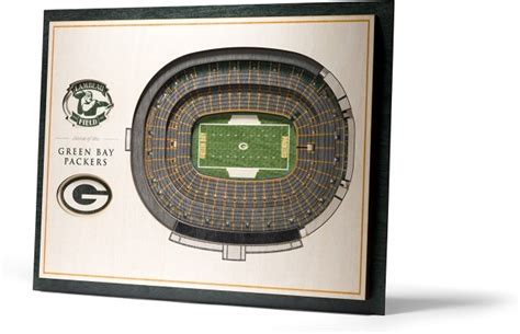 Green Bay Packers NFL Stadium Wall Art For Sale | Billiards N More