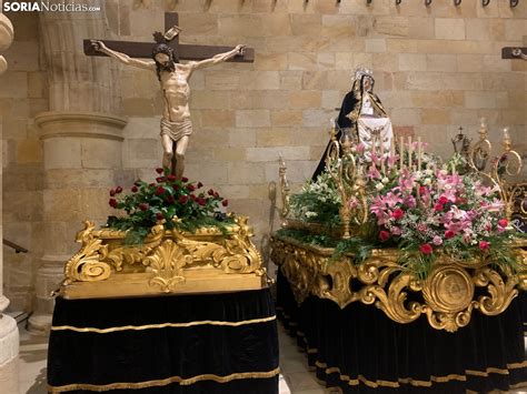 Galería pasos de Semana Santa en la Concatedral de San Pedro - SoriaNoticias