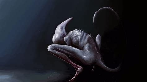 Wallpaper : Alien Covenant, Neomorph, blood 1600x900 - Kisarashi ...