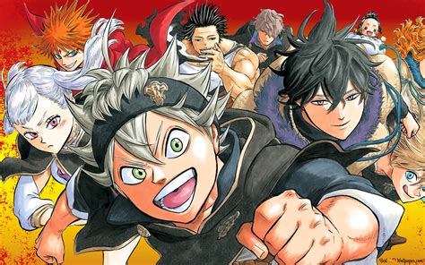 Black Clover Manga series HD wallpaper download