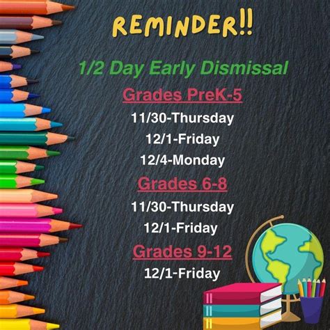 Reminder-Early Dismissal | Penn Yan Central School District