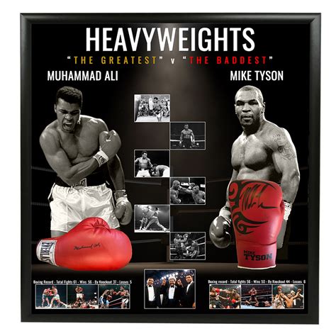 Boxing - Heavyweights "The Greatest v The Baddest" Muhammad Ali & Mike ...