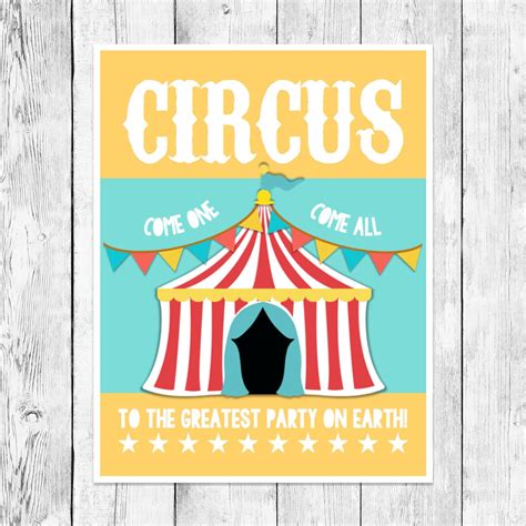 Come One Come All/ Big Top Circus Tent / Greatest Party on Earth ...