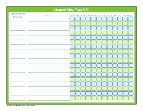 Bill Pay Templates: Stay Organized and Avoid Late Payments