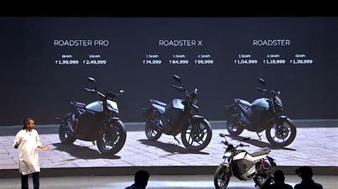 Ola Electric Roadster Series EV Bikes Unveiled in India: All You Need to Know | Technology News