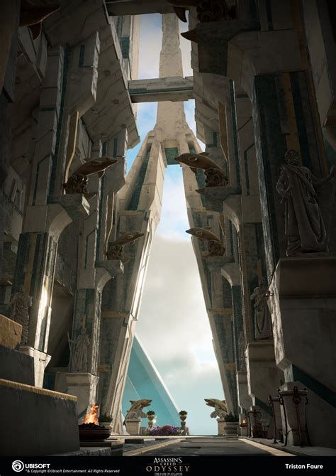 ArtStation - Assassin's Creed Odyssey : Atlantis - Poseidon's Palace ...