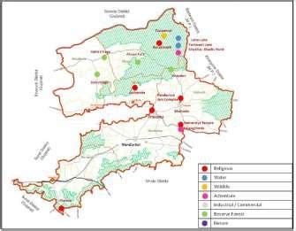 2 -Tourist Map of Nandurbar District | Download Scientific Diagram