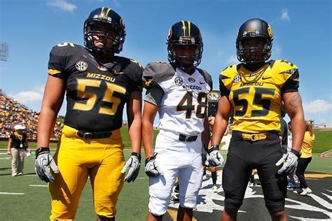 Missouri Football Uniforms: Check out the Tigers' New Nike Pro Combat Design | Bleacher Report ...