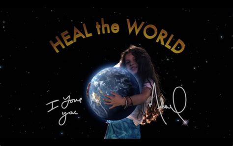 HEAL the WORLD - Michael Jackson Wallpaper (15267901) - Fanpop