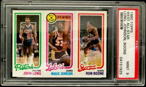 Magic Johnson ROOKIE (PSA 9 MINT) 1980-81 Topps – Beverly Hills Swap Meet